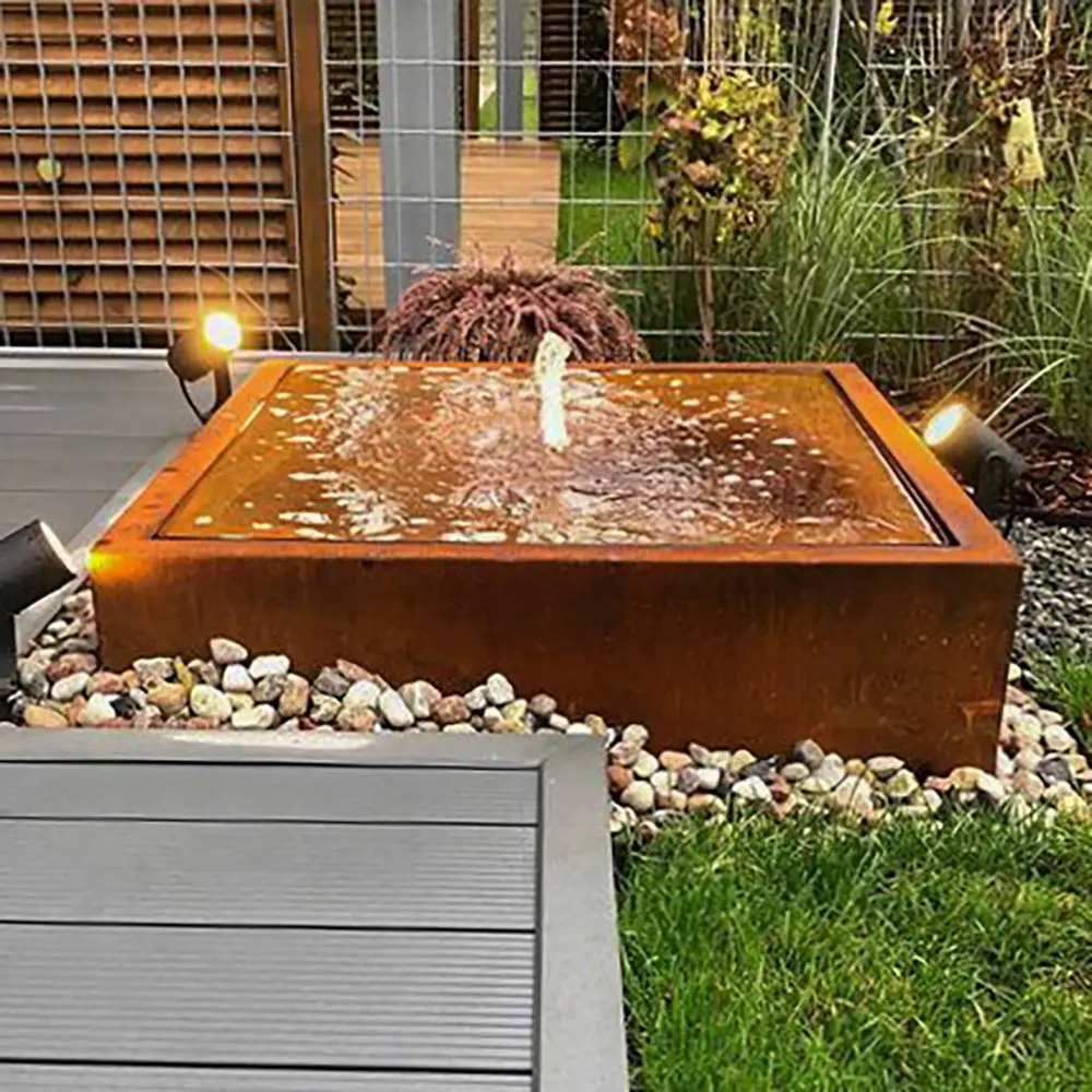 Watertafel Cortenstaal