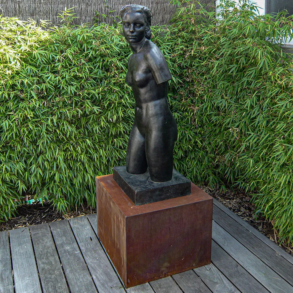 Cortenstaal sokkel