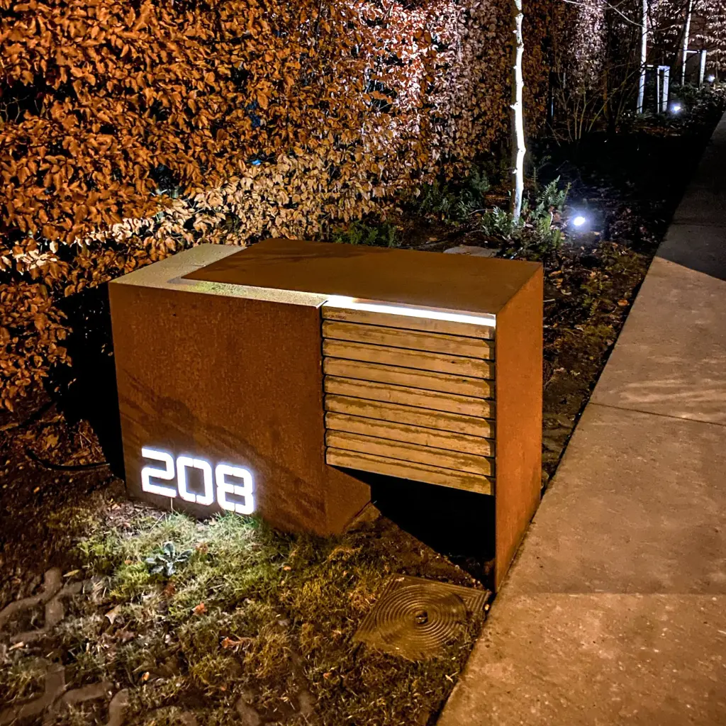 Brievenbus Powertex Cortenstaal 2.webp