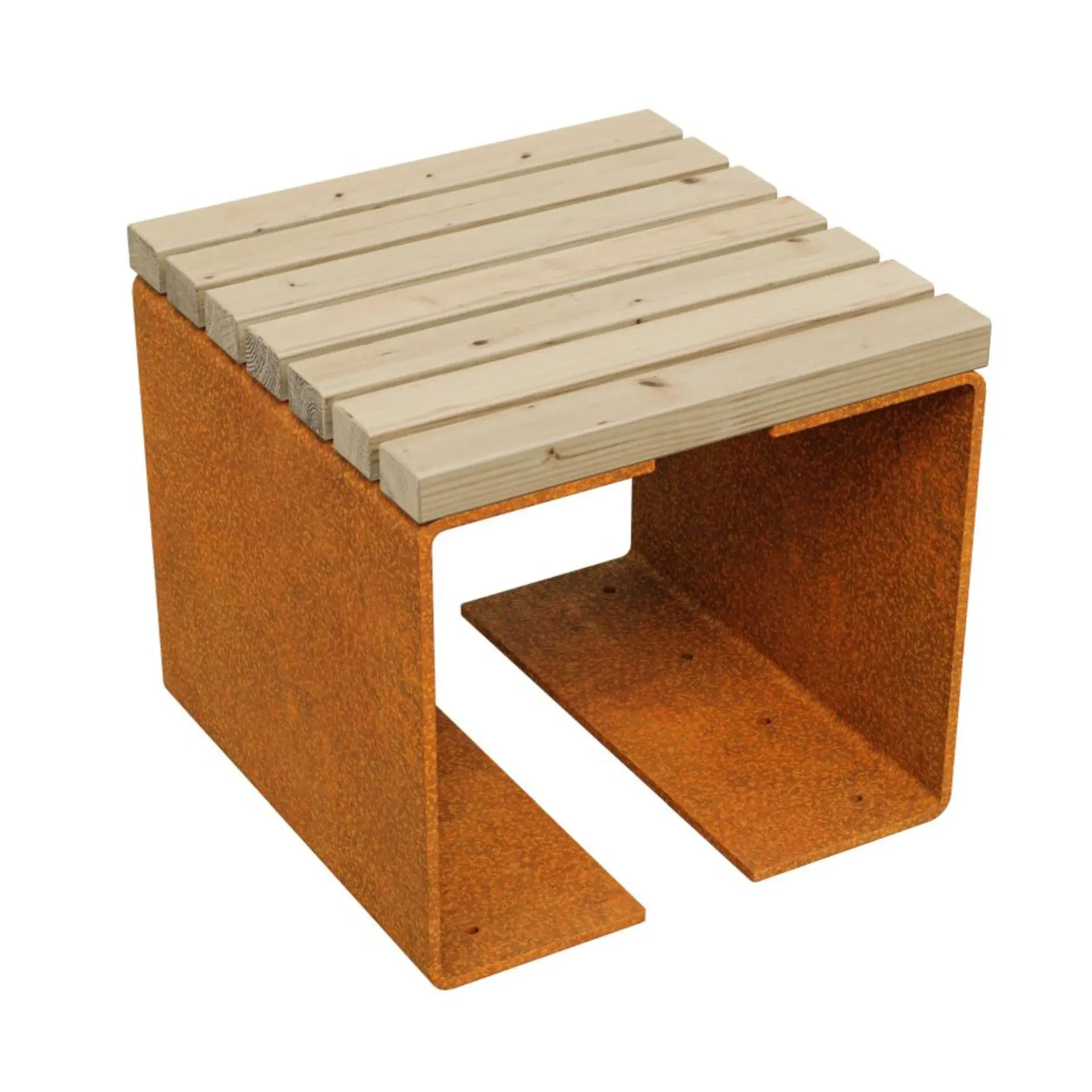 Zitbank CHAN : Zonder leuning