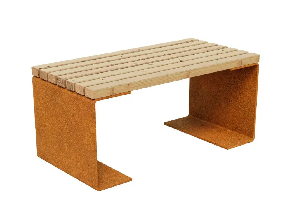 Zitbank CHAN : Zonder leuning