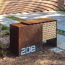 Brievenbus Powertex Cortenstaal