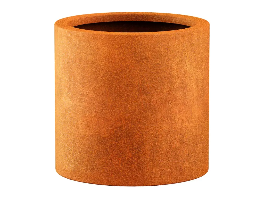 Bloembak CIRCULO : Rond en laag