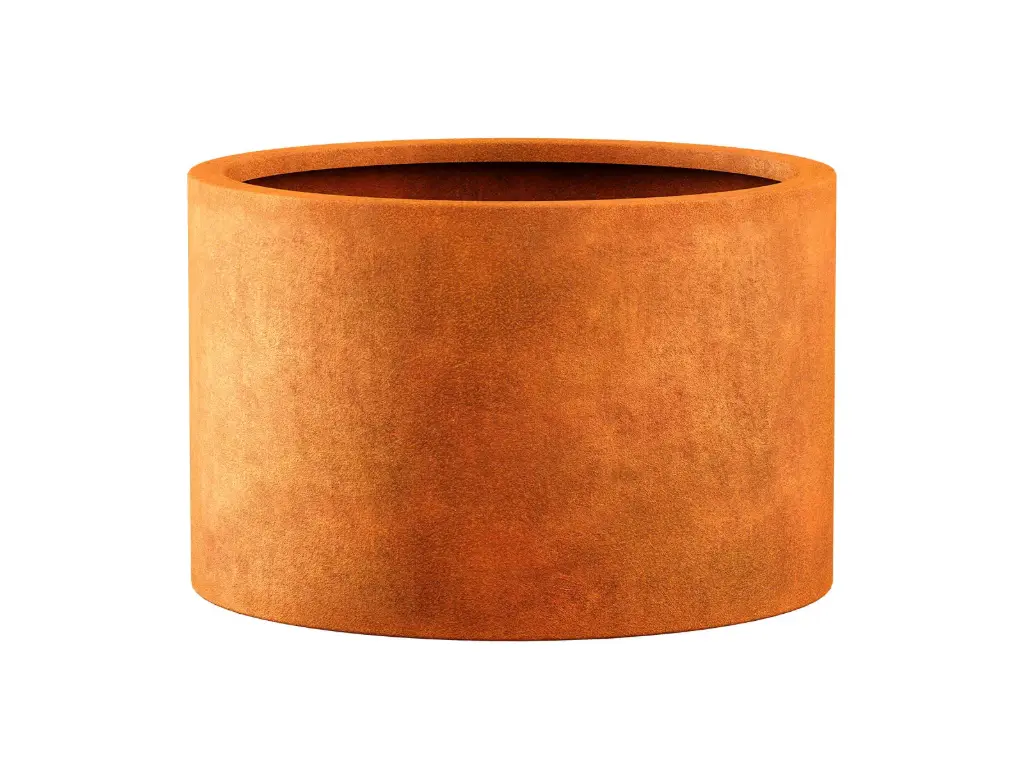 Bloembak CIRCULO : Rond en laag