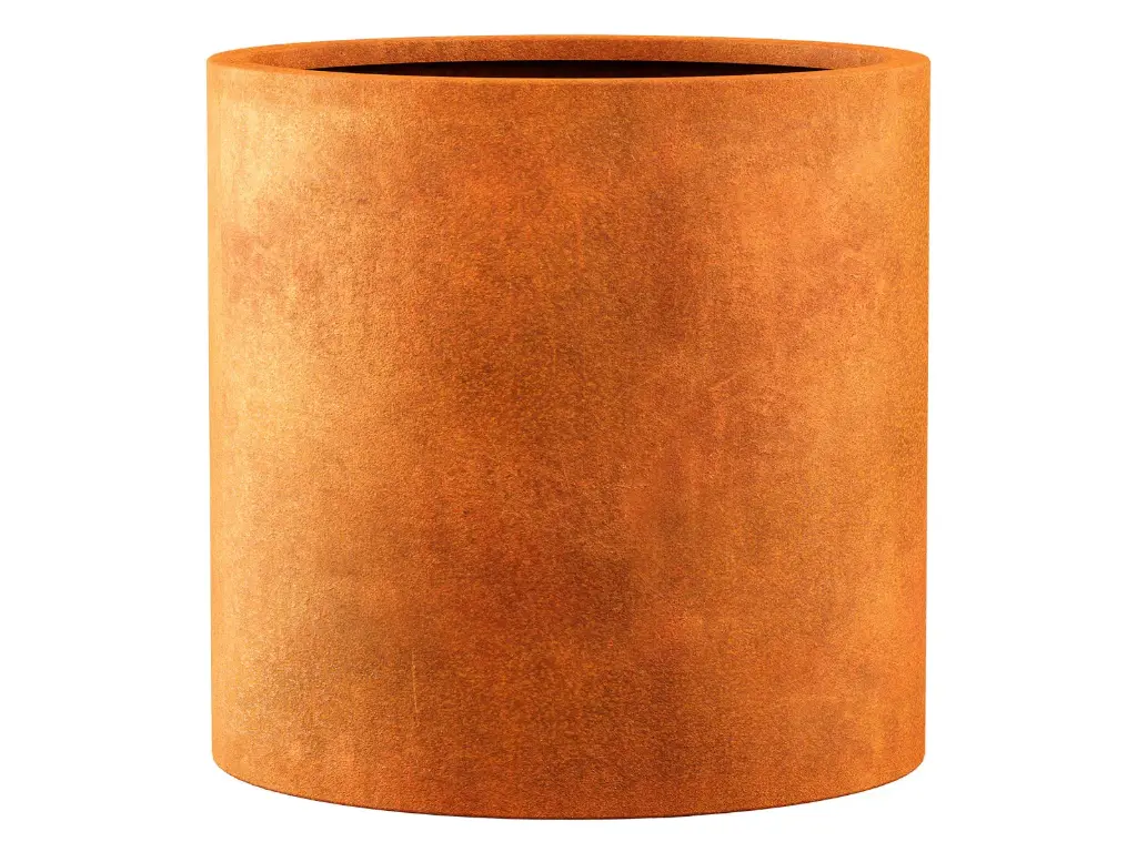 Bloembak CIRCULO : Rond en laag