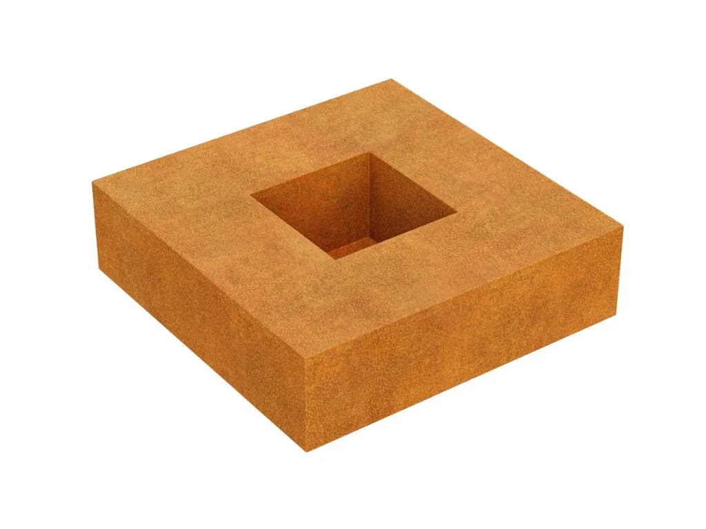 Vuur pit HOGAR met verbrede rand