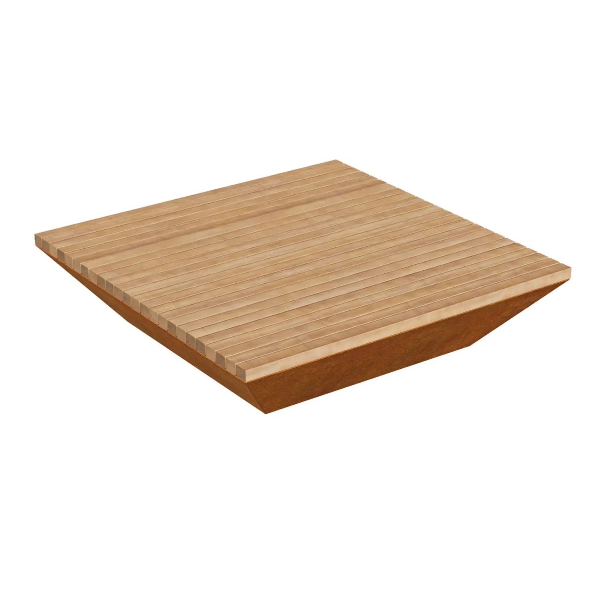 Dubbele zitbank met bloembak BASTIDOR 5D