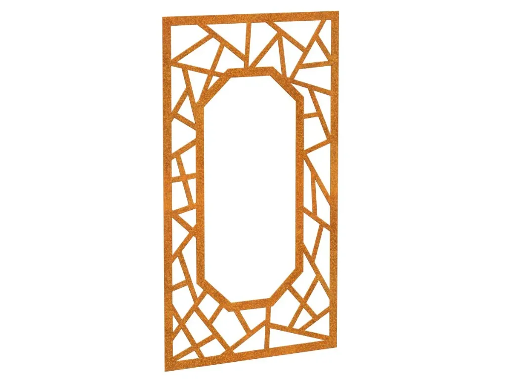 Opengewerkte tuinpaneel kader ontwerp DECORA 6