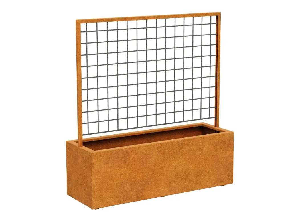 Plantenbak met pergola RED CENTRO