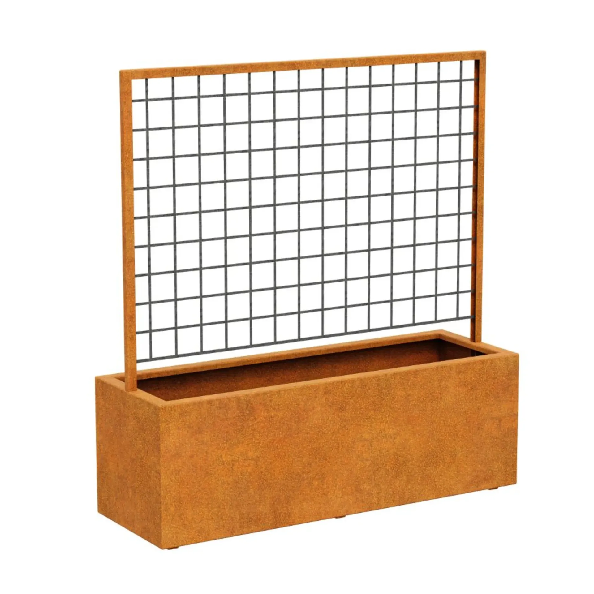 [CENTRO 1] Plantenbak met pergola RED CENTRO (L1500 B500 H1600)